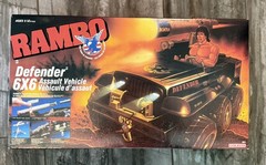 1985 Rambo Force Of Freedom Defender 6×6 New In Box. Rambo Figure Sealed