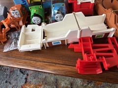 2005 Thomas & Friends Big Loader Train Playset TOMY Complete W/Box Excellent!