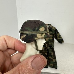 1/6 HASBRO GI JOE US ARMY 10TH MTN DIV WOODLAND CAMOUFLAGE UNIFORM & HELMET SET