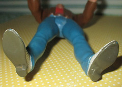 1996 Action Figure CPII Marked Vintage 5 Inches Tall