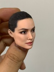1:12 Angelina Jolie Head Sculpt Beauty Girl Fit 6″ Female Action Figure Body