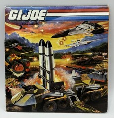 Vintage G.I. Joe Action Figure Toys 1987 Advertising Folding Sales Brochure
