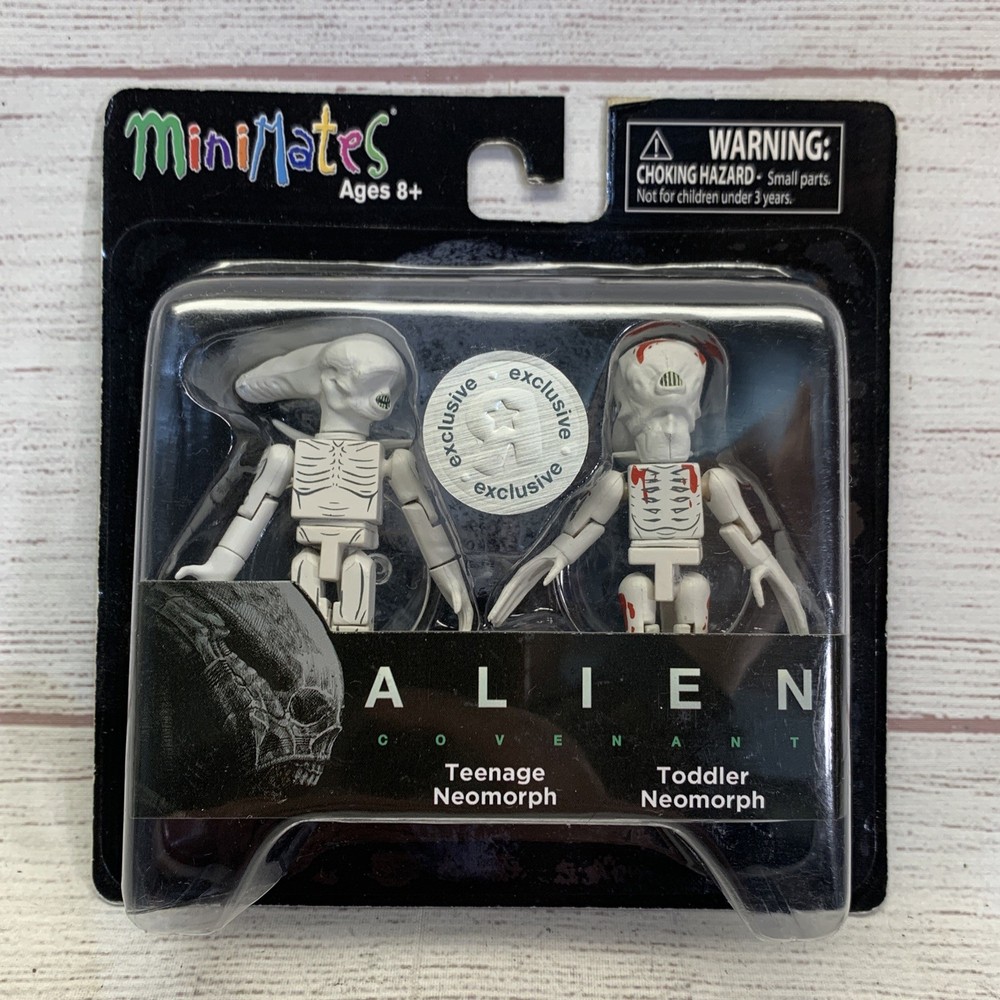 MiniMates – Alien Covenant Teenage & Toddler Neomorph Action Figures – 2017