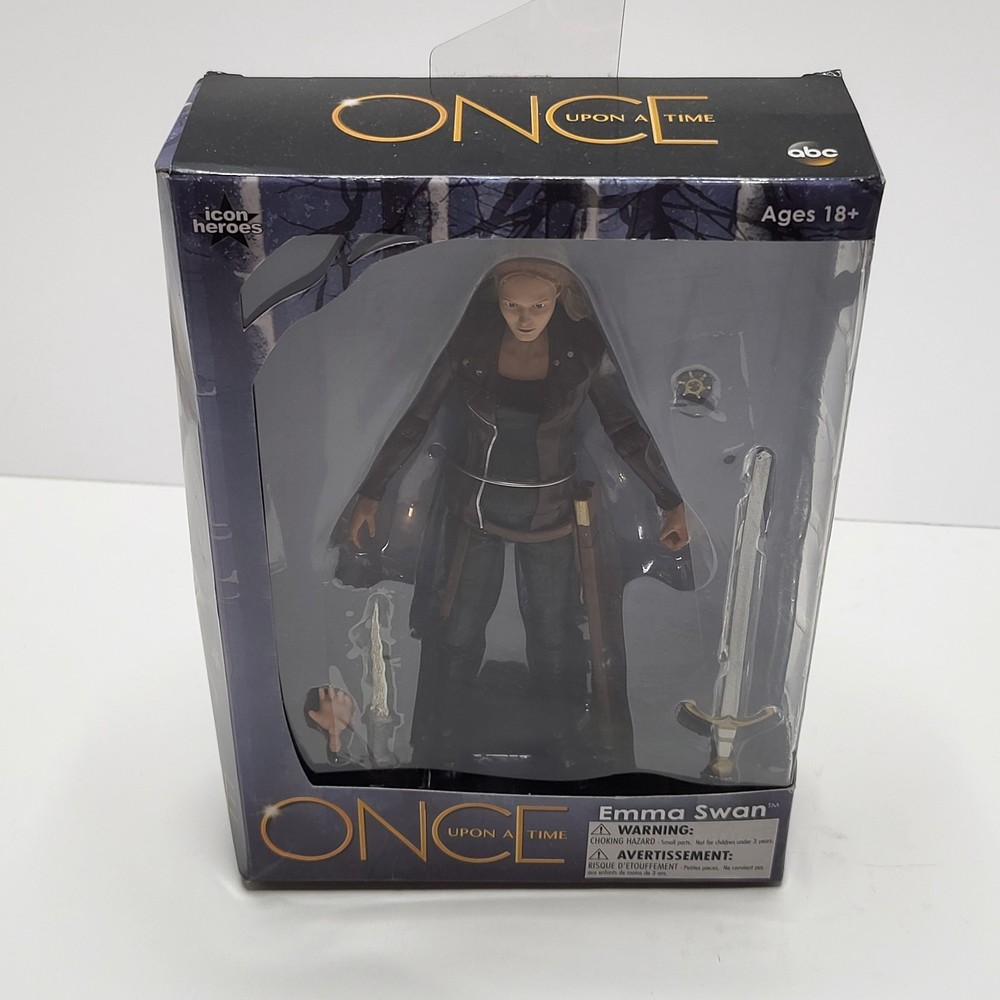 Emma Swan Action Figure Icon Heros Once Upon A Time New Other Box Damage