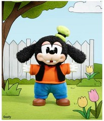 POP MART x Mickey Family Cute Together Keychain Series Keychain Plush – Goofy