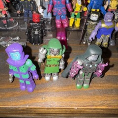 Marvel Minimates Cosmic Lot. Fantastic 4/Guardians Of The Galaxy/Galactus/DrDoom