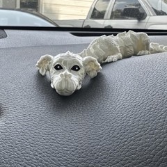 3D Printed Articulated Falkor – ‘The NeverEnding Story’. 8.5″ Long. Collectible.