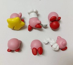 lot of 6 Kirby mini FIGURE 2cm-3cm #d2