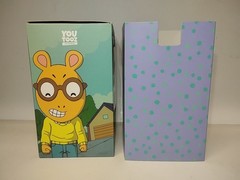 You Tooz Collectibles PBS Kids TV Show ARTHUR Vinyl Figure #0 NEW
