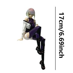 17cm Cyberpunk Edgerunners Lucy & David Anime PVC Action Figures Collectible Toy