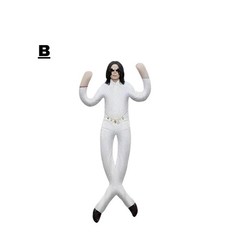 Michael Jackson Cosplay Doll Plush Stuffed Figure Abstract Joint Mobility Toy US