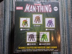 MONDO MARVEL MAN-THING 12″ SOFT VINYL FIGURE REGULAR VERSION GROWMAN MIB