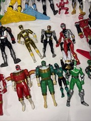 Huge Enormous Lot Bandai Power Rangers Action Figures 1990’s 2000’s Movie Loose