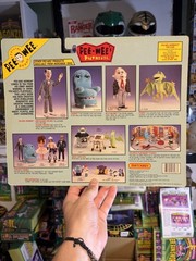 Pee-wee Herman Figure w/ Scooter & Helmet – 1988 Matchbox MOC Beautiful VTG