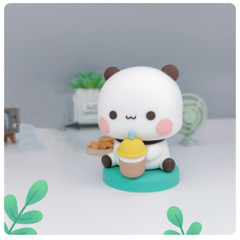 MITAO Panda YIER Bubu and Dudu Cute Sweet Couple Figure Desktop Deco Art Toy