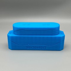 DIY Fingerboard Mold 90mm x 30mm, 40mm wheelbase, 22º kick