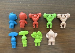 Lot of 9 Vintage Garbage Pail Kids