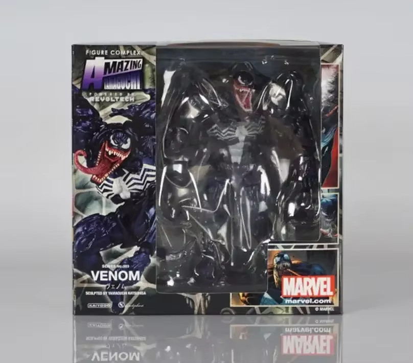 Spider-Man Yamaguchi Style Venom Action Figure 17cm Collectible Statue Poison