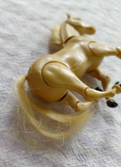 Vtg Multi-Toys Hong Kong Horse Action Figure 1981 5” inch
