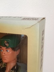 Vintage 1978 PALITOY U.S. ARMY GREEN BERETS ACTION MAN Eagle Eyes Figure in Box
