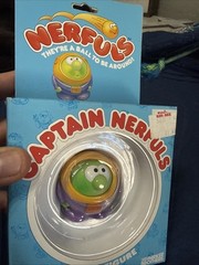 NERFULS – Captain Nerful / Astro- Parker Brothers 1985 Toy NOS