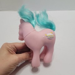 Vintage My Little Pony 1987 G1 Sundae Best Banana Surprise Pink Blue