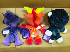 Set of 3 Baba Chops Poe Simon Smoke Poppy Playtime Nightmare Critters 8″ Plush