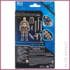 Hasbro G.I. Joe Classified Series 6-Inch Desert Commando Snake Eye Action Figure