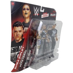 WWE Main Event Showdown Rhea Ripley & Dirty Dominik Mysterio Figures Mattel New