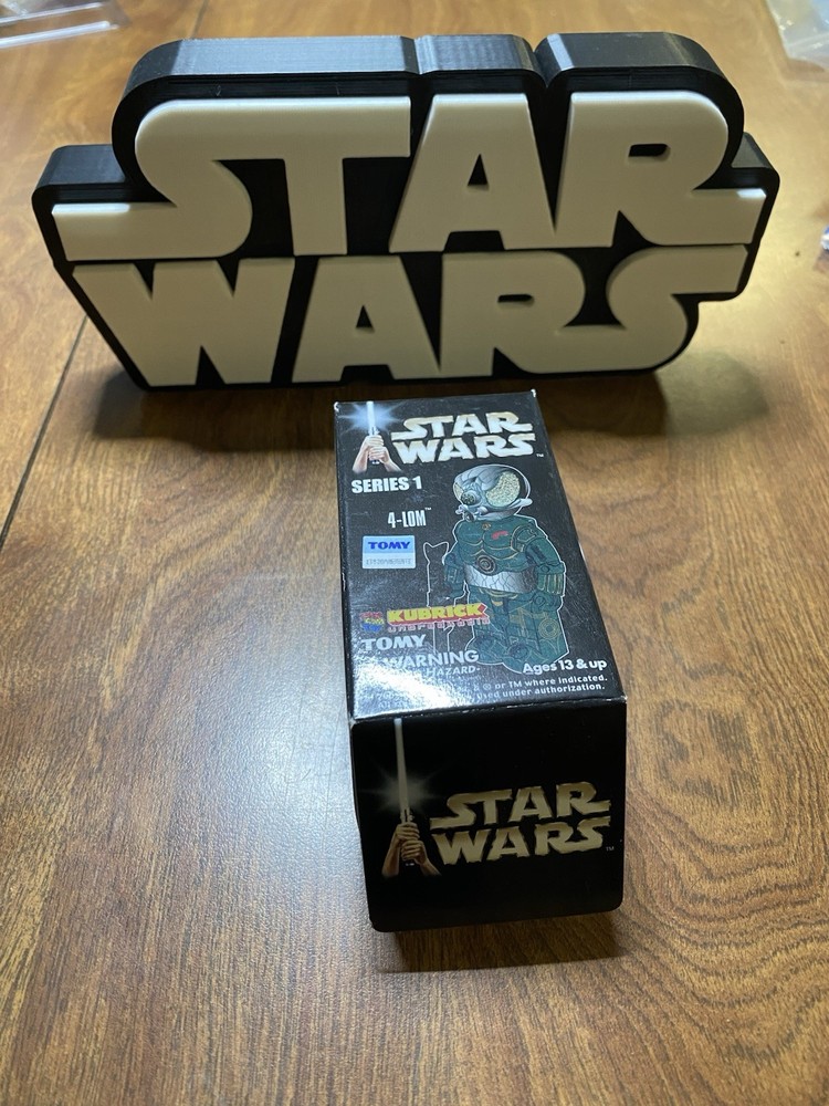 Kubrick Medicom Star Wars Series 1. 4-LOM Loose With Box