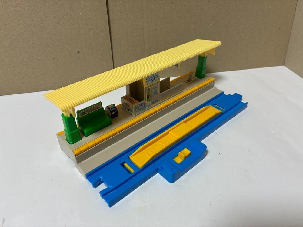 Plarail Machi Eki Station Train Set Used Authentic Vintage Limited Edition