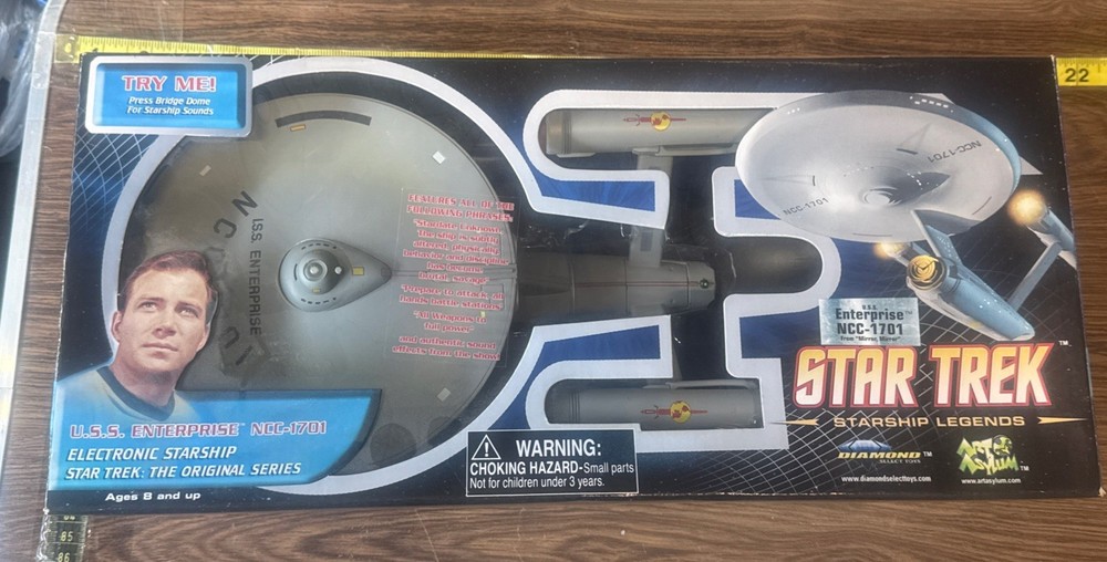 2009 Diamond Select Star Trek Enterprise NCC-1701 HD Edition Starship Legends