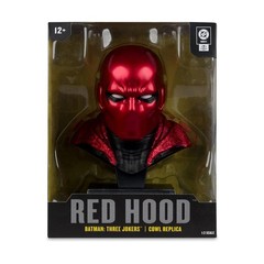 DC Direct Prop Replica Wave 6 Red Hood Batman: Three Jokers 1:3 Scale Cowl 7″