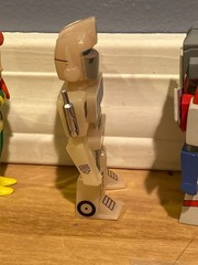 Kidrobot Transformers vs GI Joe Mini Series figures 5 PC lot Optimus, Megatron