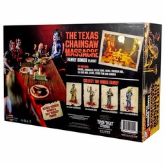 New TOTS The Texas Chainsaw Massacre Dinner Scene 5″ Figure Playset W/ 2 Figures