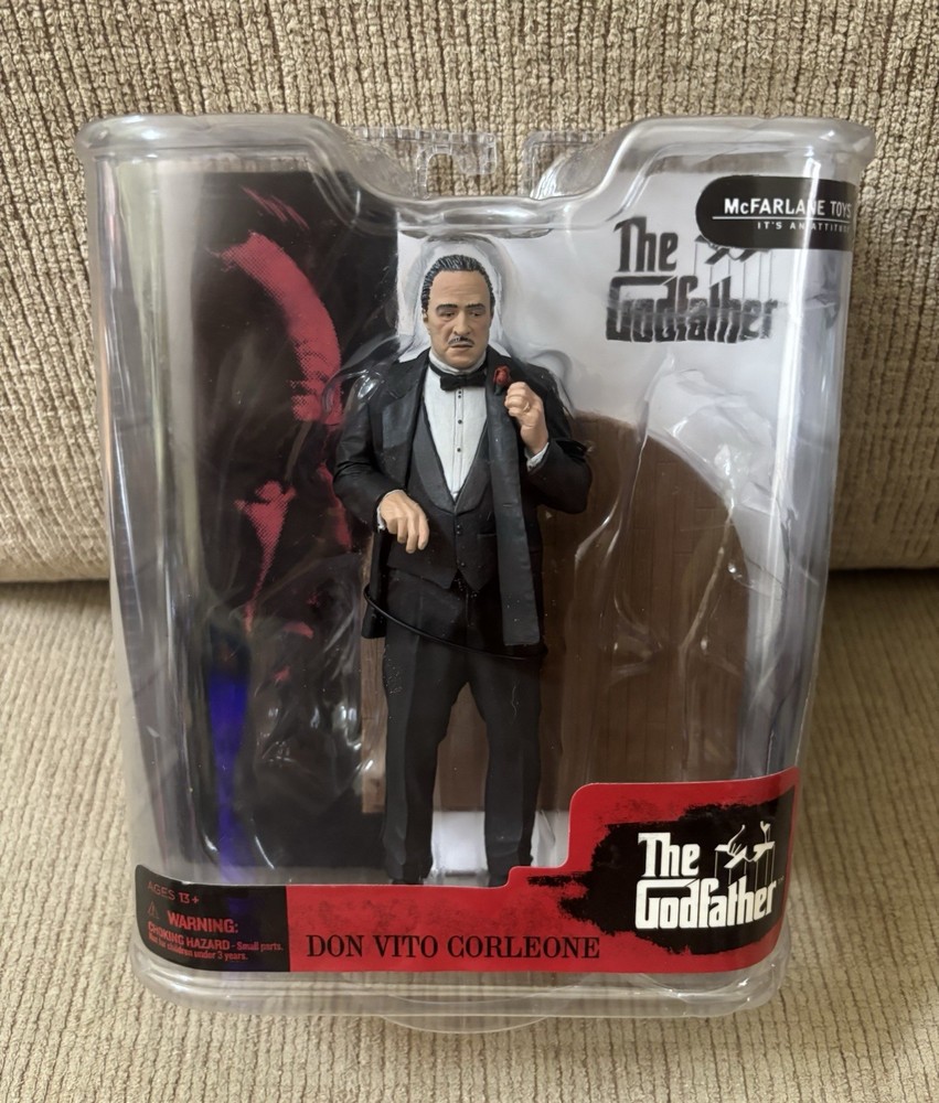 McFarlane Toys The Godfather – Don Vito Corleone Figure (New in Package)