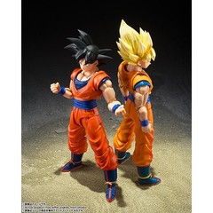 S.H.Figuarts Dragon Ball Z Son Goku Kindhearted Saiyan Action Figure Bandai NEW