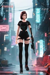 USA 1/6 Yi Ji Silicone Woman Action Figure Body YM503 Pale Suntan Tan Skin Toys