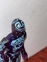 Vintage Original Tomy Tron Purple Action Figure 1981 No Disk -VG