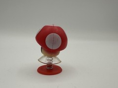 Mario Super Bros Spring Popper Jumping Toy Spring Power Up Red Mushroom 2 in.