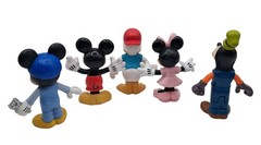 Disney Mattel Minnie Mickey Mouse Mechanic Goofy Donald Duck Figures
