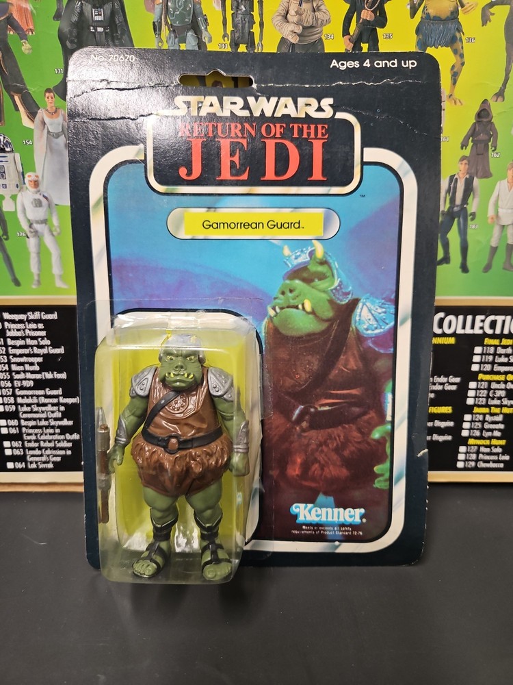 Star Wars 1983 Gamorrean Guard Complete With 65 Back Card ROTJ