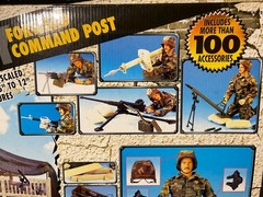 Vintage ARMY FORWARD COMMAND POST For 12″ GI Joe Size Figures Factory Sealed/New