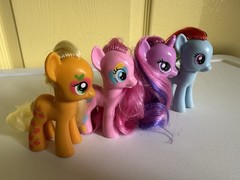 My Little Pony G4 Rainbow Dash Pinkie Pie Applejack Twilight Cutie Mark Magic