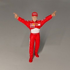 1/18 Scale Michael Schumacher Resin Figure F1 Ferrari Racing Collectible