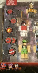 Roblox From the Vault Action Figure Collection Set Virtual Codes Read Desc.