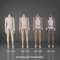 1/6 Male Teenager Body Seamless Muscular Figure 12″ for Phicen Hot Toys TBLeagvr