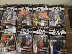 Box of 12 Star Wars Heroes Villains Collection Episode 3 Figures 2006