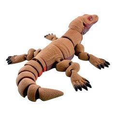 3D Printed Komodo Dragon – “Volcano” Exotic Morph – Fully Articulated (13 Inches