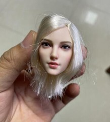 SUPERDUCK 1/6 Female Head PALE FOR PHICEN HOT TOYS 1/6 FIGURE SET036 ❶USA❶